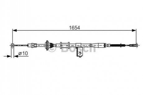 Автодеталь 4 BOSCH 1 987 482 172 (фото 1)