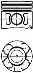 Поршень двигуна KOLBENSCHMIDT 41289620