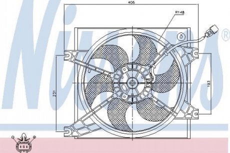 Автодеталь 4 NISSENS 85085