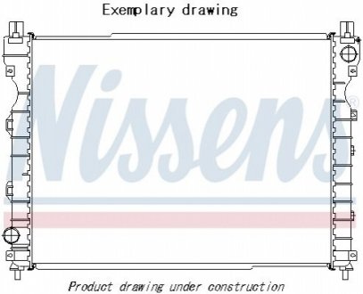 Автозапчасть NISSENS 606524