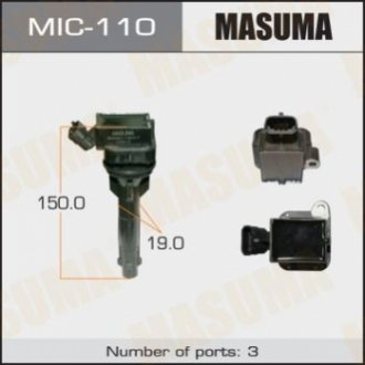 Котушка запалювання MASUMA MIC-110
