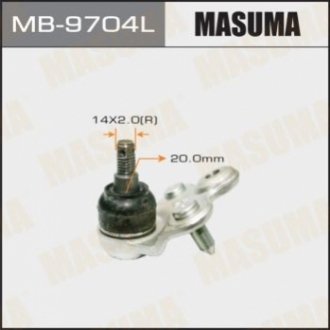 Опора шаровая MASUMA MB-9704L
