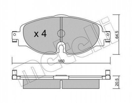 Автозапчасть Metelli 2209500