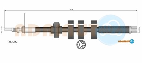 Автозапчасть ADRIAUTO 35.1242