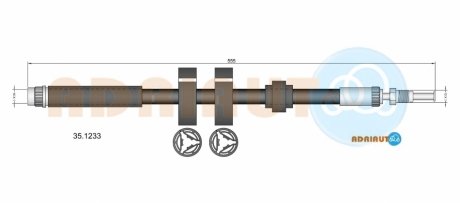 Автозапчасть ADRIAUTO 35.1233
