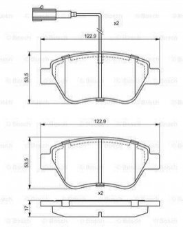 Автозапчасть BOSCH 0986495378