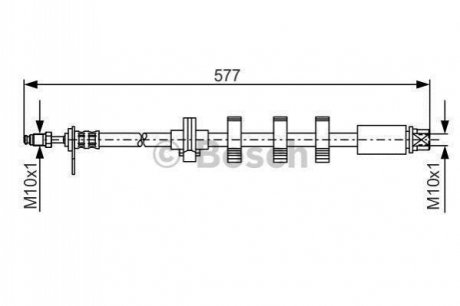 BRAKE HOSES BOSCH 1 987 476 809