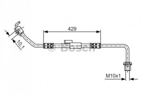 BRAKE HOSES BOSCH 1 987 476 510