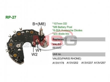 ВЫПРЯМИТЕЛЬ MOBILETRON RP-27