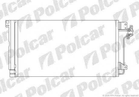 Автозапчасть Polcar 9568K8C1