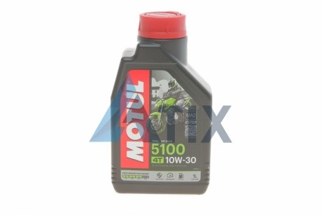 Олива 4T 5100 SAE 10W30 1L MOTUL 836611