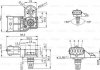 Датчик тиску впускного колектора Chevrolet Captiva 2.2D 11-/Cruze 2.0D 10- /Opel Astra J 2.0CDTI 12- BOSCH 0 281 006 051 (фото 7)