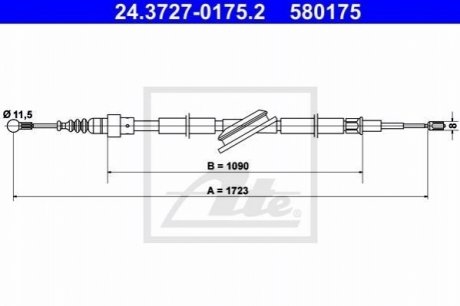 Автозапчасть ATE 24.3727-0175.2