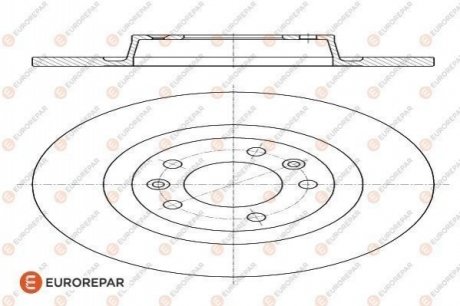 Тормозные диски EUROREPAR 1618864380