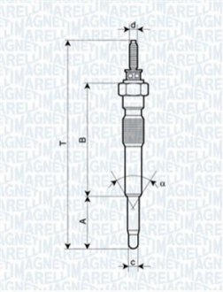 Автозапчасть MAGNETI MARELLI 062900068304