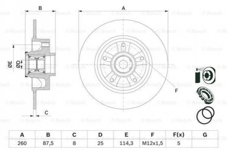 Автозапчастина BOSCH 0986479E79