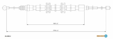 Автозапчасть ADRIAUTO 41.0282.1