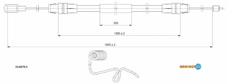 Автозапчасть ADRIAUTO 13.0279.1