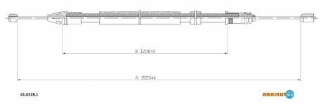 Автозапчасть ADRIAUTO 41.0228.1