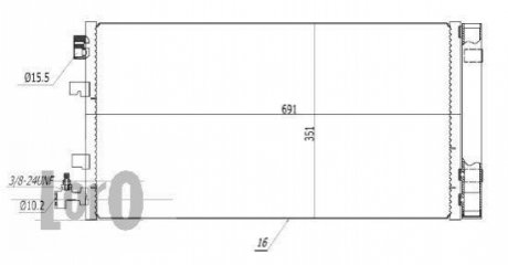 КОНДЕНСАТОР DEPO 042-016-0035