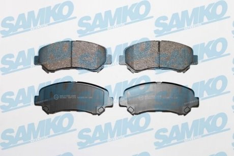 Комплект тормозных колодок дисковый тормоз SAMKO 5SP1314 (фото 1)