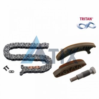 К-т привода ГРМ MERCEDES OM651 (->30953266 4 in1) 10>> TRITAN® + замок FEBI BILSTEIN 49210