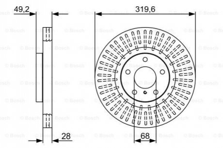 Автозапчасть BOSCH 0986479V60