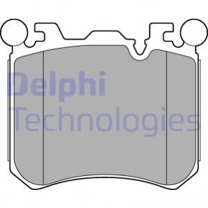 Комплект тормозных колодок дисковый тормоз Delphi LP2287