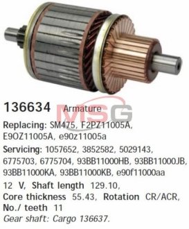 Автозапчасть CARGO 136634