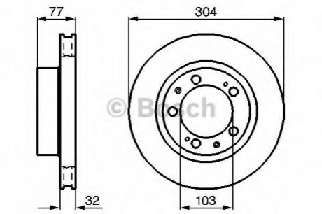 Автозапчасть BOSCH 0986478408