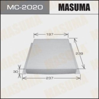 Фильтр салона HONDA CIVIC IX (12-17) MASUMA MC-2020 (фото 1)