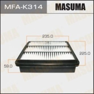 Фільтр повітряний MASUMA MFA-K314