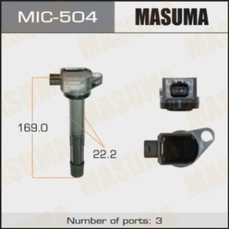 Котушка запалювання MASUMA MIC-504