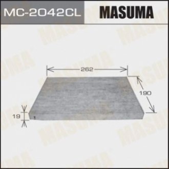 Фильтр салона угольный NISSAN QASHQAI II MASUMA MC-2042CL (фото 1)
