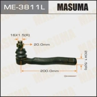 Автозапчастина MASUMA ME-3811L (фото 1)