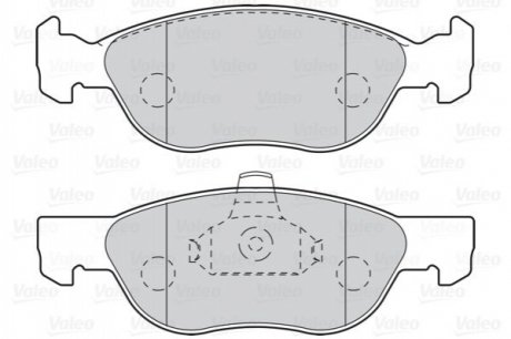 Комплект тормозных колодок дисковый тормоз Valeo 302104