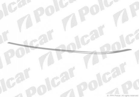 Молдинг бампера Polcar 5018076