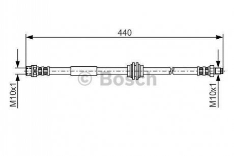 BRAKE HOSES BOSCH 1 987 476 808