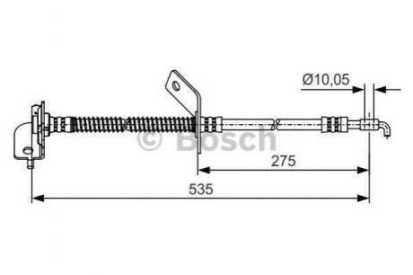 BRAKE HOSES BOSCH 1 987 481 414