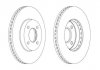 BRAKE DISC Jurid 562693JC (фото 1)