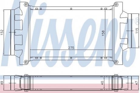 Интеркулер NISSENS 96777