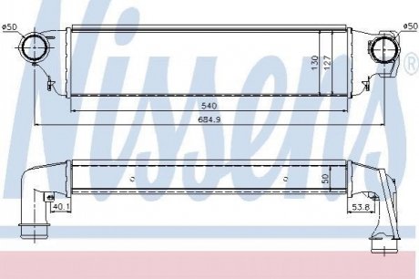 Интеркулер NISSENS 96741