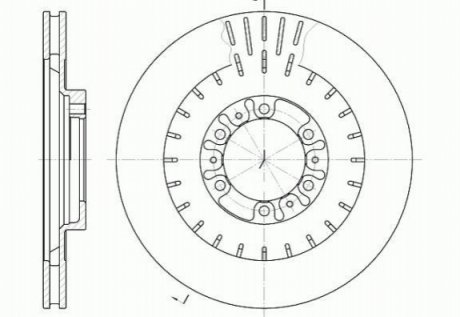 Автодеталь WOKING D6953.10