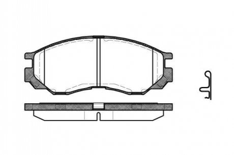 Автодеталь WOKING P4833.00