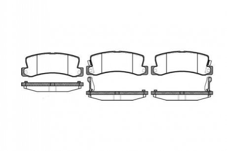 Автодеталь WOKING P3143.22