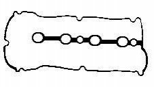 Прокладка клапанної кришки гумова BGA RC0340