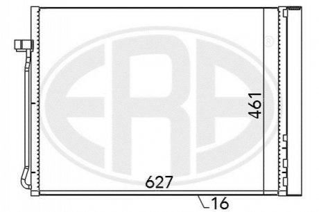 Радіатор ERA 667102