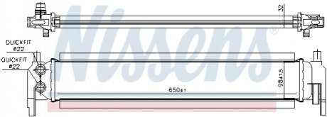 Радіатор NISSENS 65318
