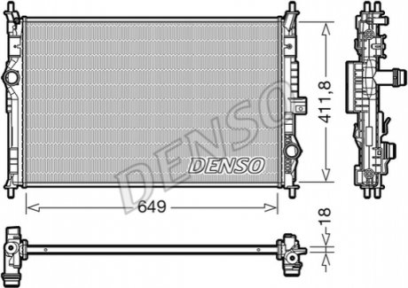 РАДИАТОР DENSO DRM21103