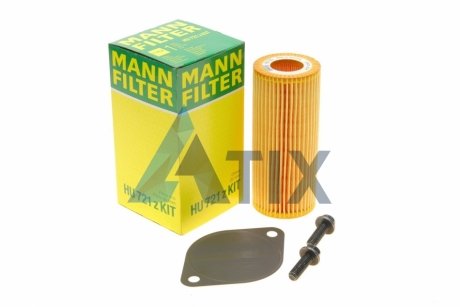 Комплект гідравлічного фільтра АКПП -FILTER MANN HU 721 z KIT